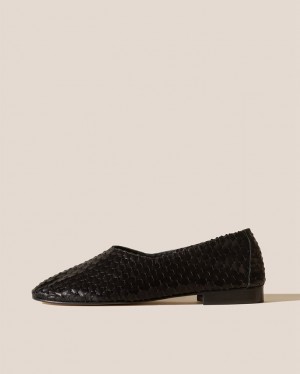 Hereu Juliol Woven High Cut Deconstructed Loafers Dam Svarta | Sverige-01CUXSYGH