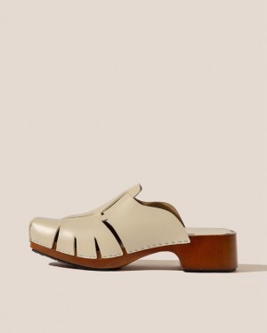 Hereu Licia Square Tå-fisherman Mules Dam Beige | Sverige-19BCZGMQP