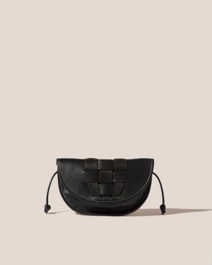 Hereu Lluna Interwoven Front Detail Crossbody Väska Dam Svarta | Sverige-65UCFTJNK