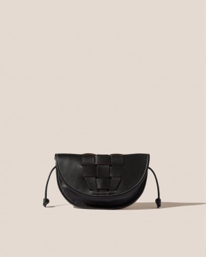 Hereu Lluna Interwoven Front Detail Crossbody Väska Herr Svarta | Sverige-30SIYTDFR