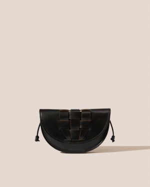 Hereu Lluna Nova Interwoven Front Detail Crossbody Väska Dam Svarta | Sverige-29WPTAGBL