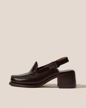 Hereu Raiguer Klackar Slingback Loafers Dam Mörkbruna | Sverige-92IWXNUFG