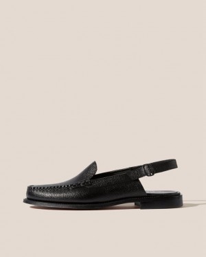 Hereu Raiguer Slingback Pebbled Loafers Herr Svarta | Sverige-76DISHBQM