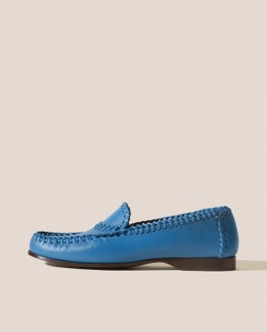 Hereu Sastre Braided Seams Pull-on Loafers Herr Blå | Sverige-73UMTRWZE