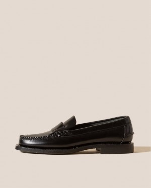 Hereu Sineu Interlaced-detail Slip-on Loafers Herr Svarta | Sverige-82WSJEPNX