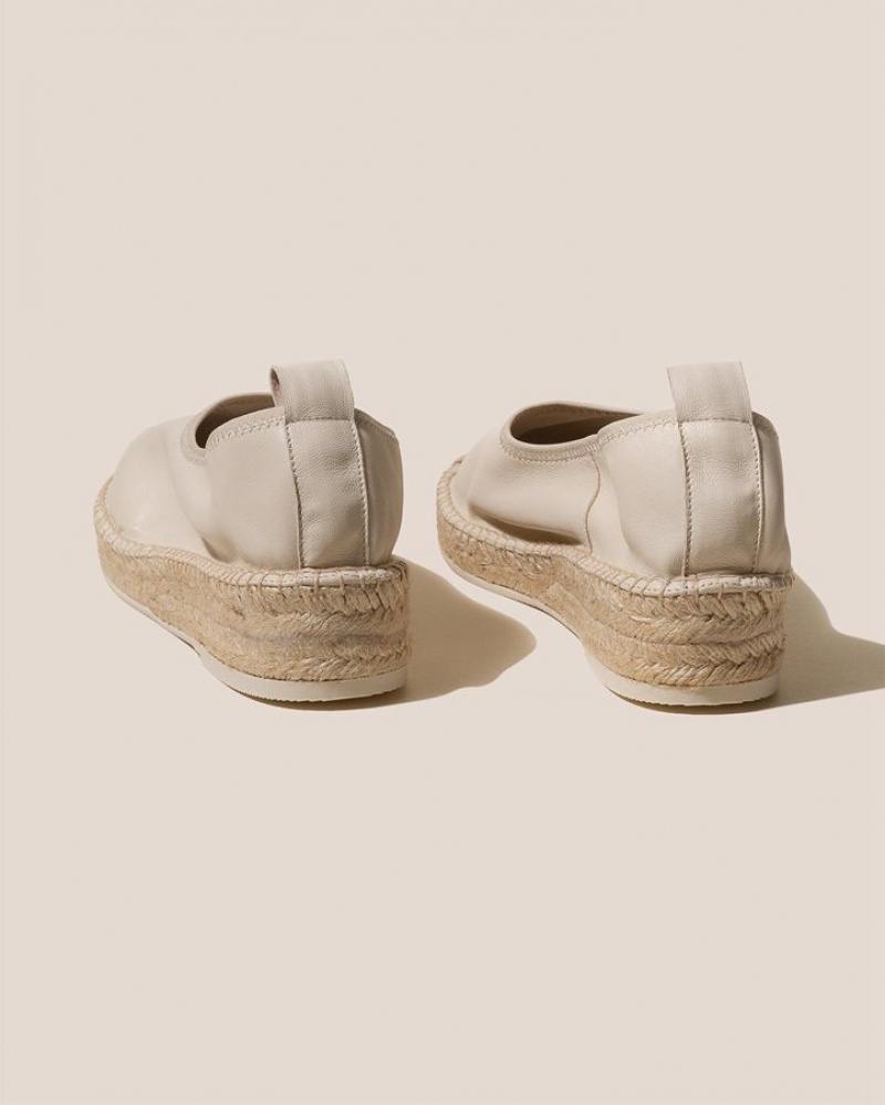 Hereu Caprala Elasticated High Cut Kilklack Espadriller Dam Grädde | Sverige-47NGJMIPL