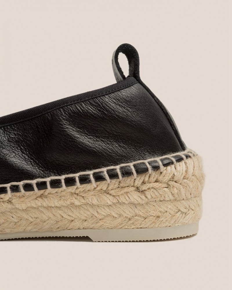 Hereu Caprala Elasticated High Cut Kilklack Espadriller Dam Svarta | Sverige-45NLQHTXV