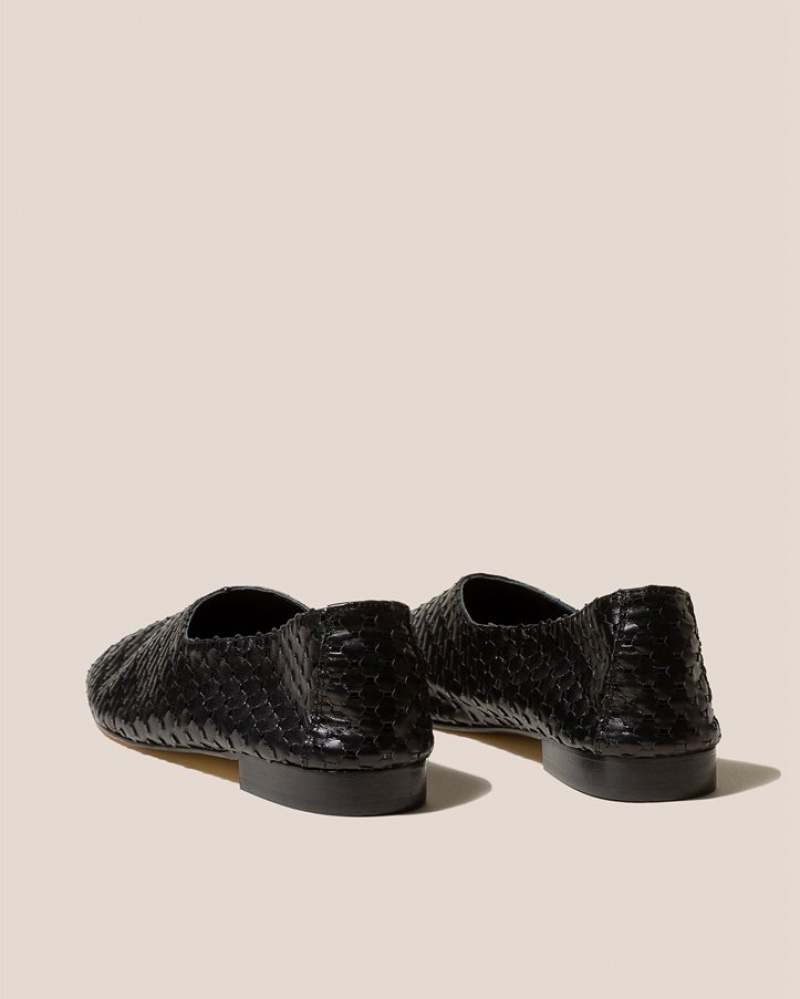 Hereu Juliol Woven High Cut Deconstructed Loafers Dam Svarta | Sverige-01CUXSYGH