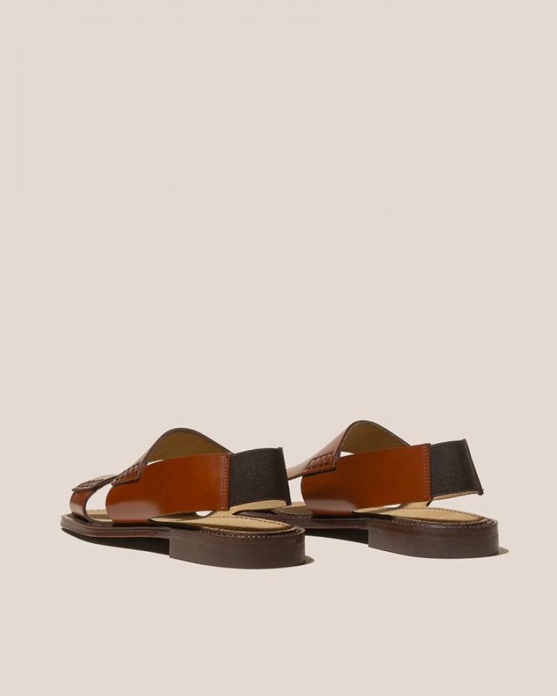 Hereu Llaut Square Slingback Sandaler Dam Mörkbruna | Sverige-48GTVSRIQ