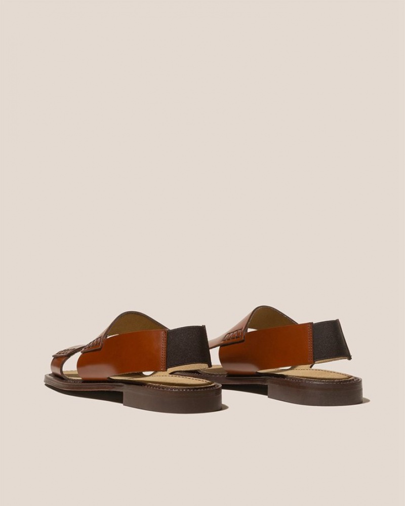 Hereu Llaut Square Slingback Sandaler Herr Bruna | Sverige-67HEXGRQV