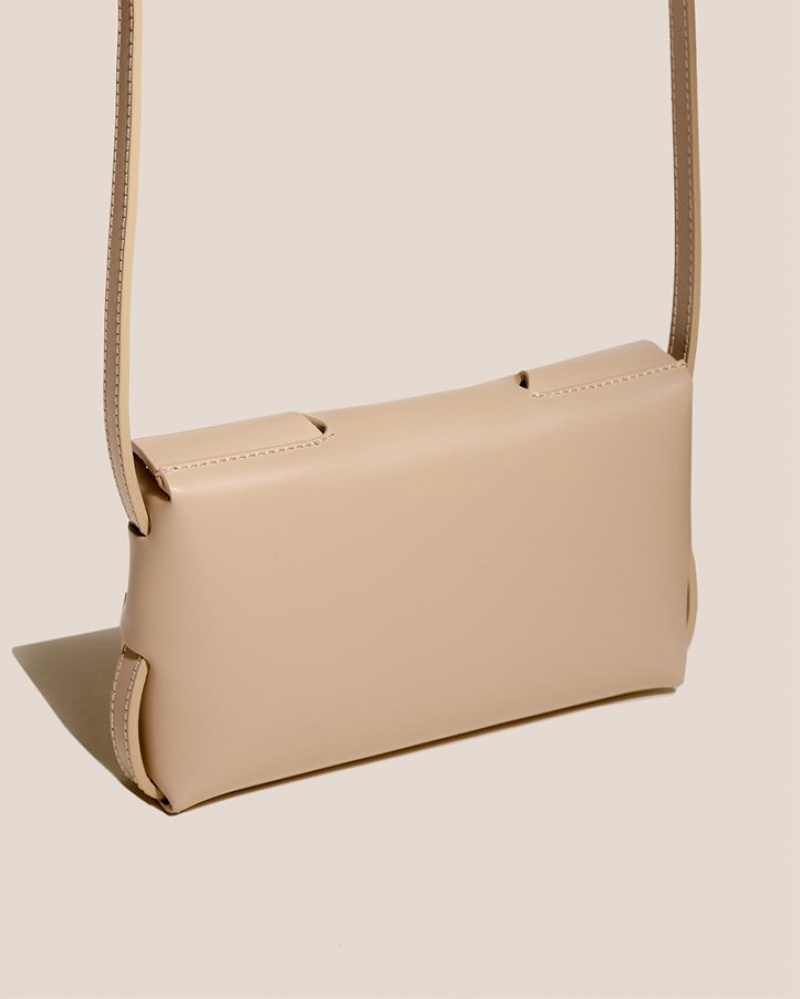 Hereu Mabra Mini Woven Detail Crossbody Väska Dam Beige | Sverige-60QNHCIZR