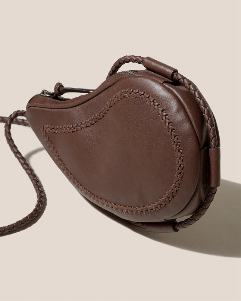 Hereu Marsal Drop Shaped Crossbody Väska Herr Mörkbruna | Sverige-47NIRYXJH