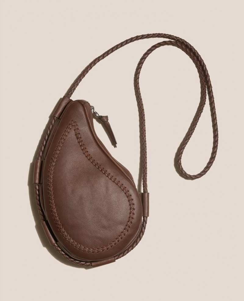 Hereu Marsal Drop Shaped Crossbody Väska Herr Mörkbruna | Sverige-47NIRYXJH