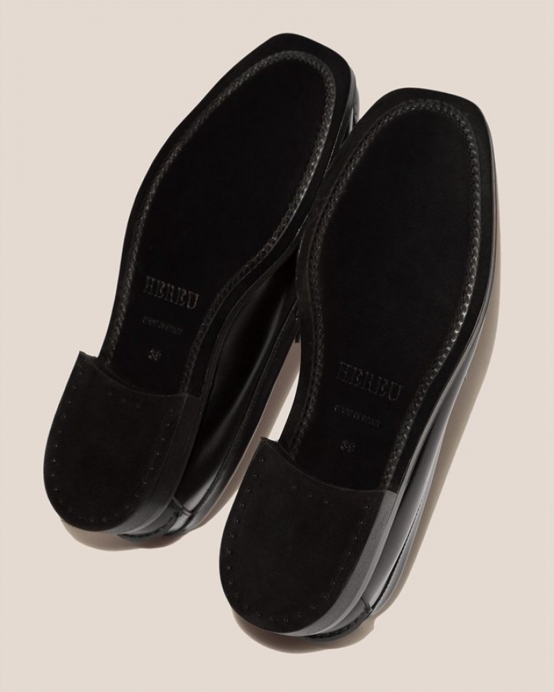 Hereu Nombela Interwoven Detail Slip-on Loafers Dam Svarta | Sverige-21AFCNJLE