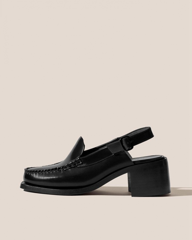 Hereu Raiguer Klackar Slingback Loafers Dam Svarta | Sverige-74OZYWPRI