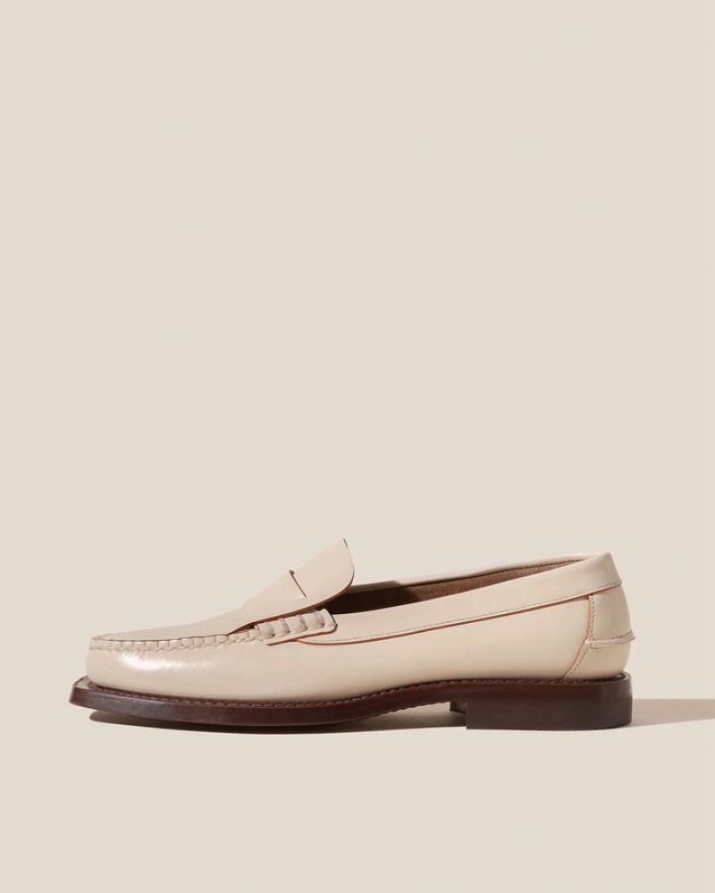 Hereu Sineu Interlaced-detail Slip-on Loafers Dam Beige | Sverige-12ZBGTYMA