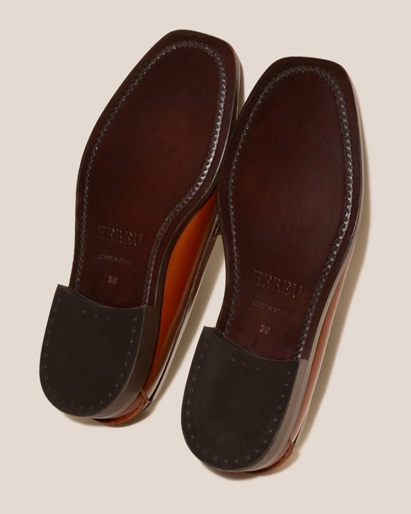 Hereu Sineu Interlaced-detail Slip-on Loafers Herr Bruna | Sverige-46FJLXYKG