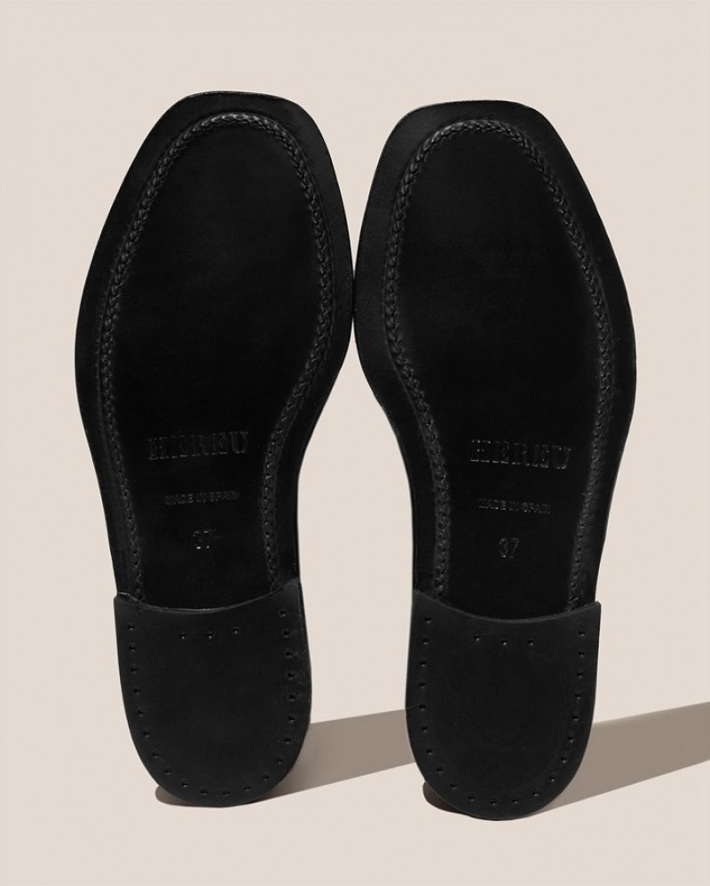 Hereu Sineu Interlaced-detail Slip-on Loafers Herr Svarta | Sverige-82WSJEPNX