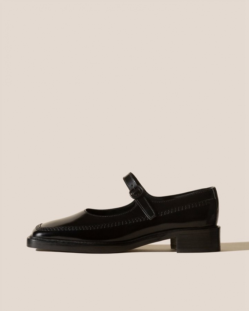 Hereu Sio Polished Mary Jane Loafers Dam Svarta | Sverige-02KXPLQAV