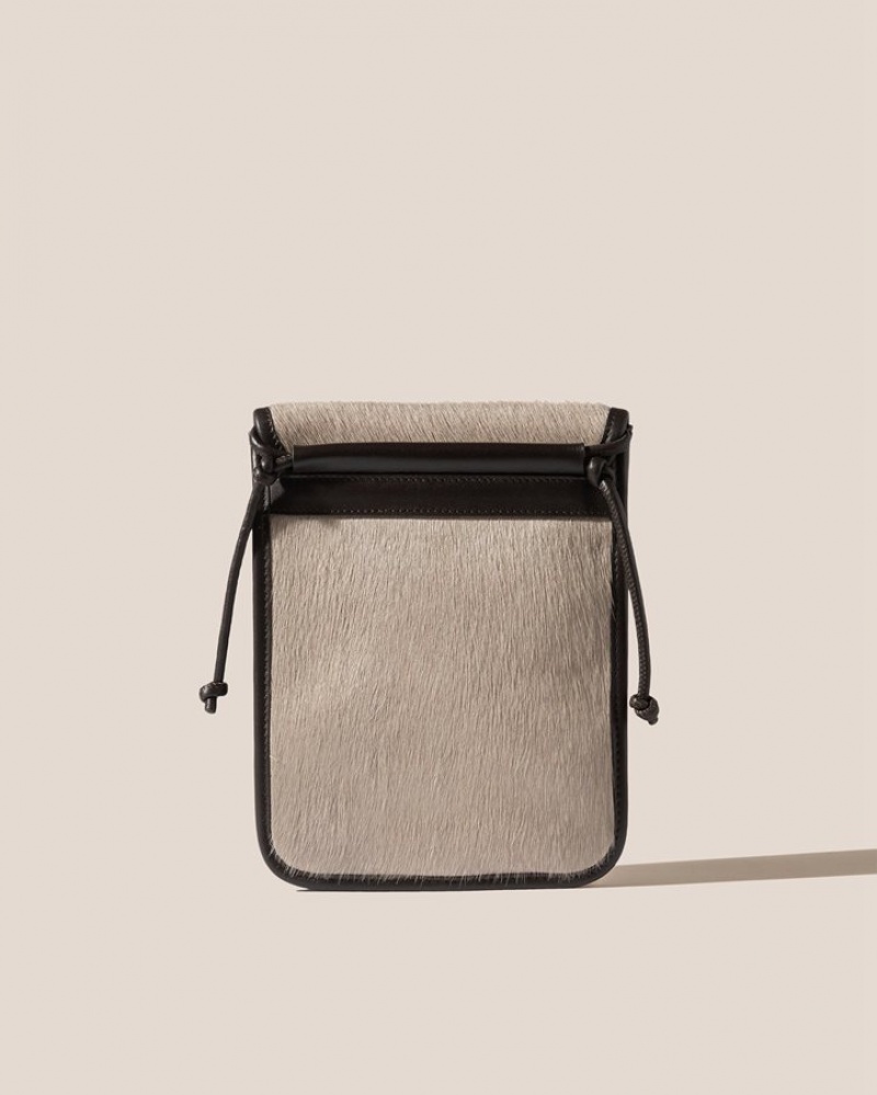 Hereu Terra Calf Hair Square-flat Crossbody Väska Dam Mörkbruna | Sverige-72IHRDYJF