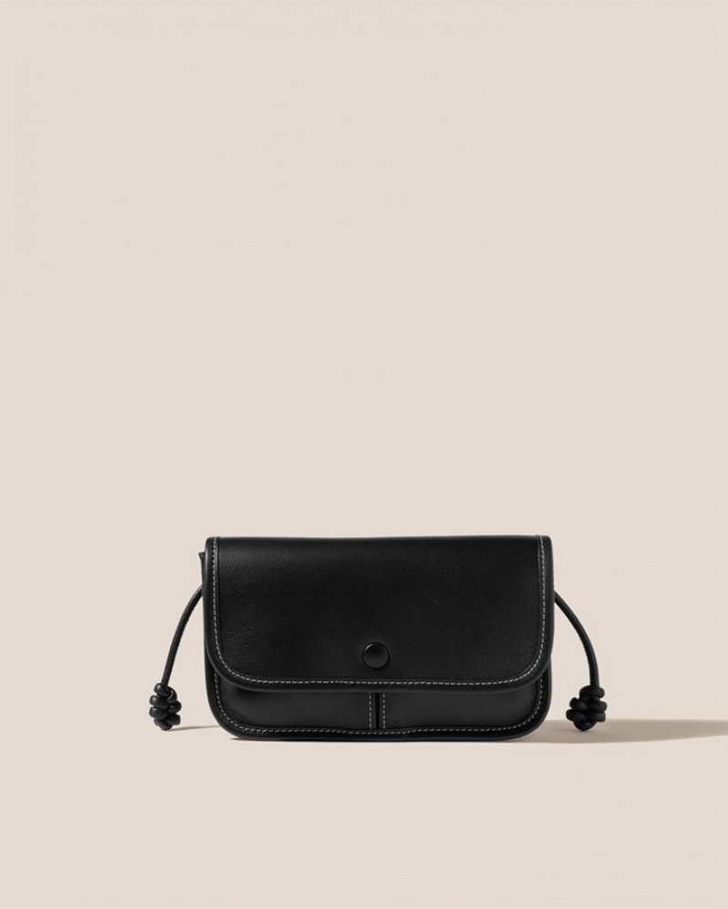 Hereu Terra Mini Square-flat Crossbody Väska Dam Svarta | Sverige-21UOKHQRD