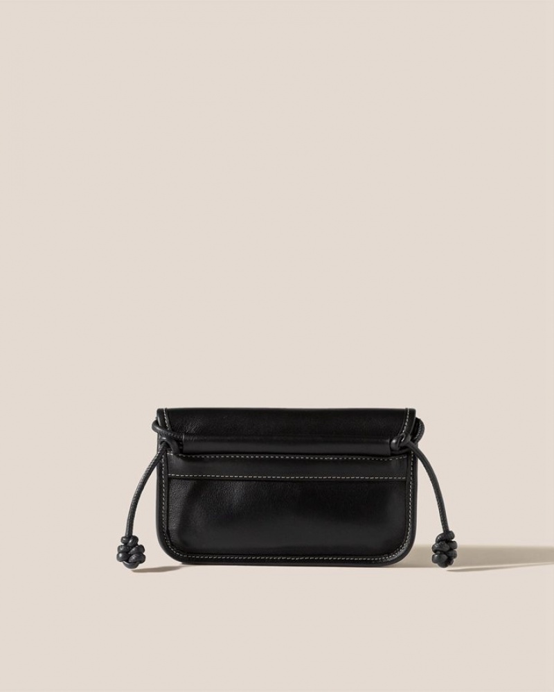 Hereu Terra Mini Square-flat Crossbody Väska Herr Svarta | Sverige-21OYZLKJU