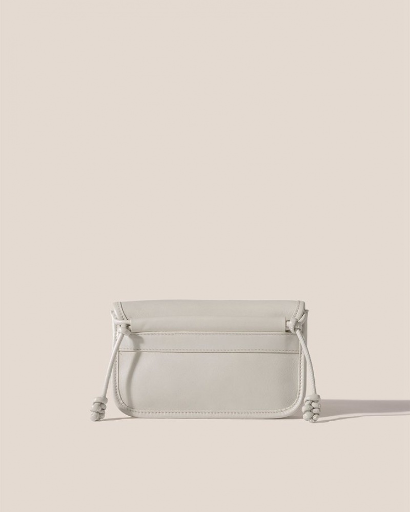 Hereu Terra Mini Square-flat Crossbody Väska Herr Grädde | Sverige-60ZRUQTBV