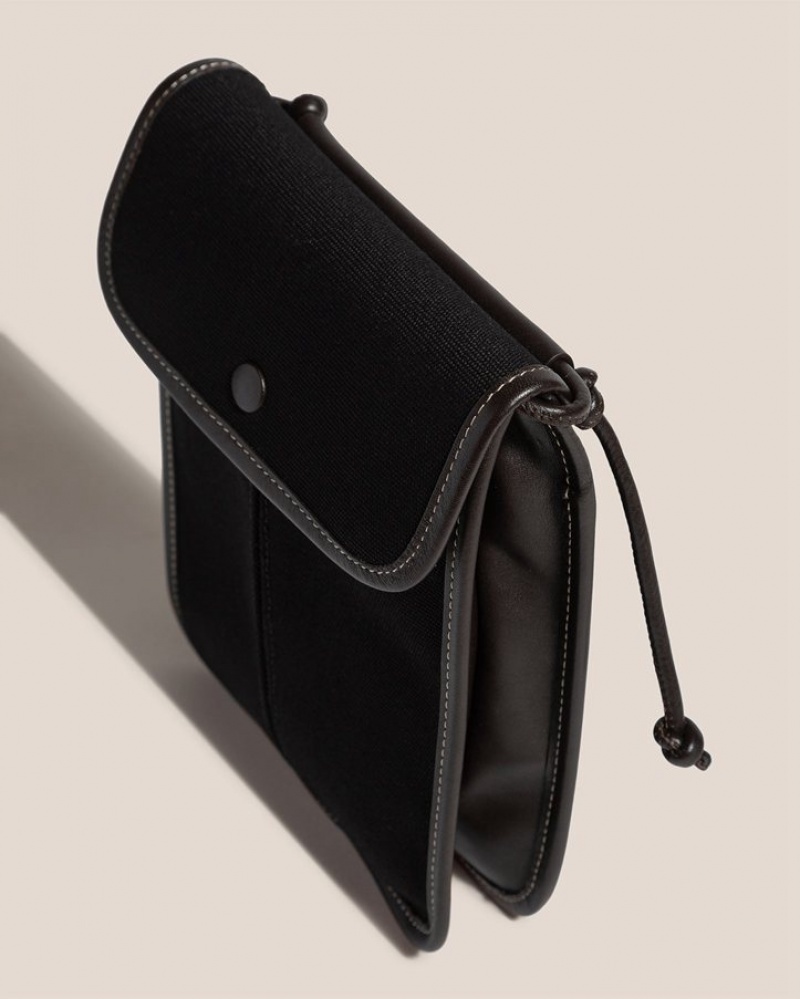 Hereu Terra Square-flat Crossbody Väska Dam Svarta | Sverige-09PRMUFZC